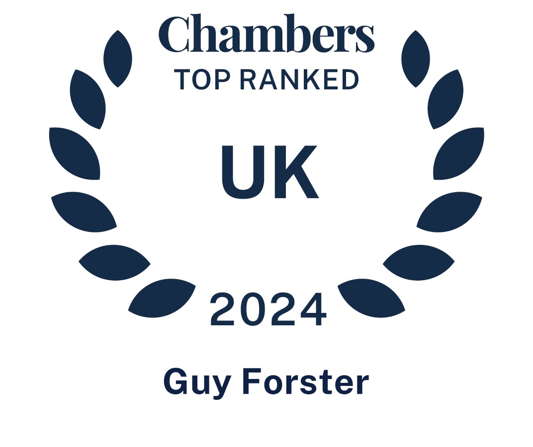 Chambers Top Ranked 2024 - Guy Forster